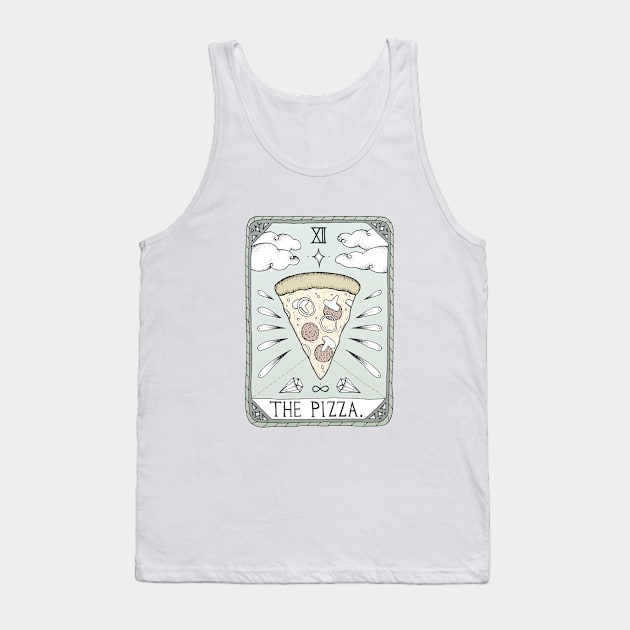 The Pizza Tank Top by Barlena